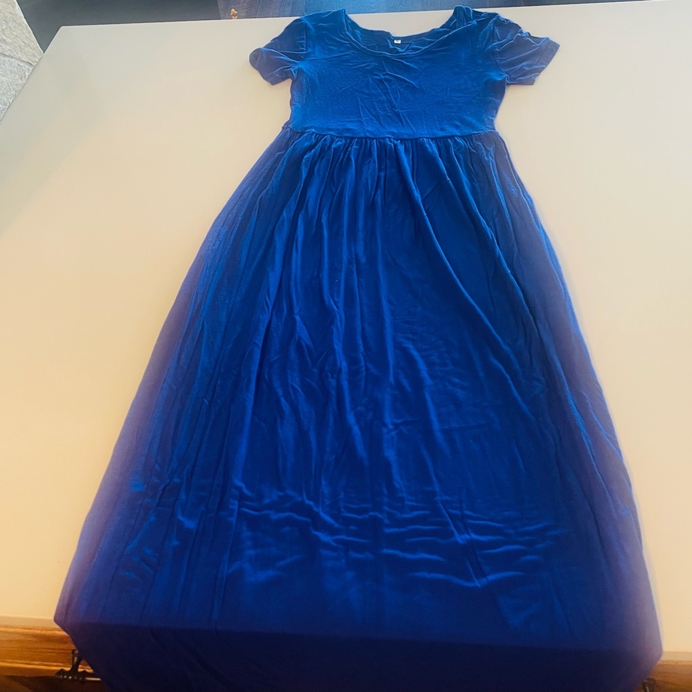Blue Maxi Dress